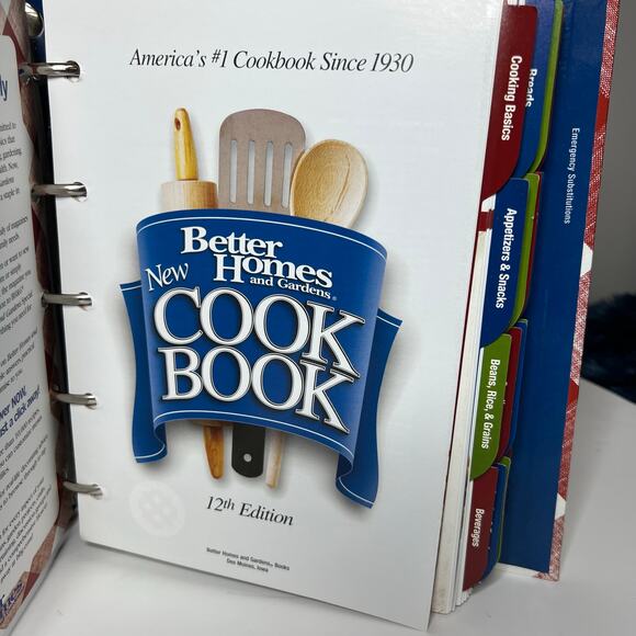 Better Homes and Gardens New Cook Book Hardback Ring Bound - Picture 6 of 7